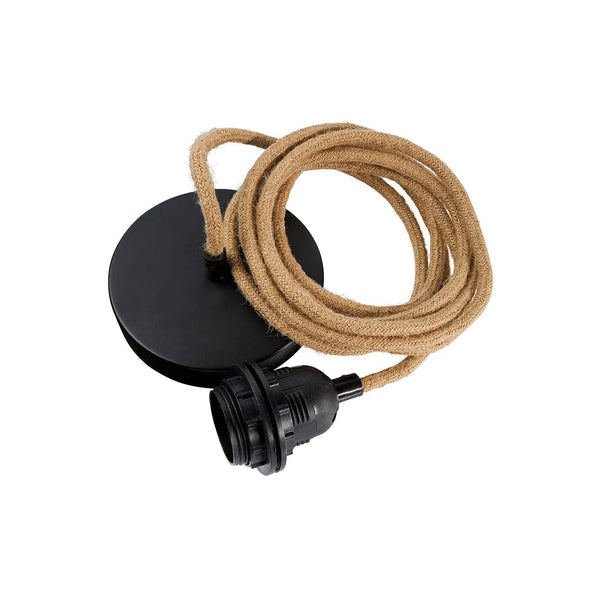 Plafonniers - Noir Naturel - 1 luminaire