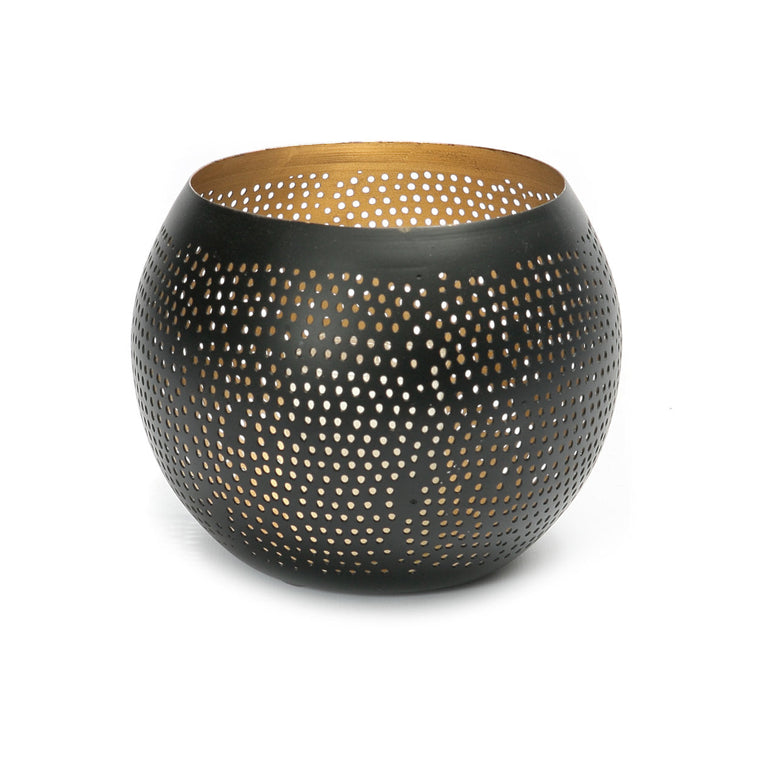 De Geperforeerde Bal - Zwart Goud - M