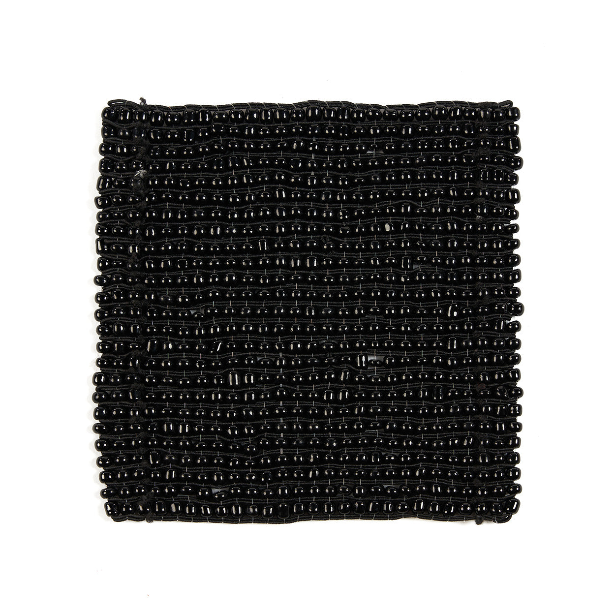 Le dessous de verre Perles - Noir