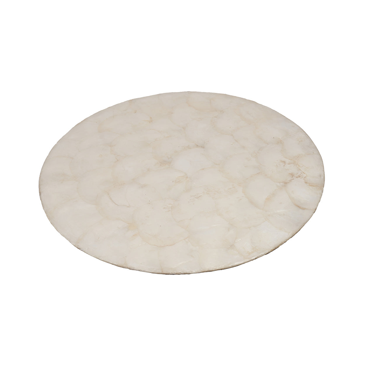 Le Set de Table Nacre - Blanc