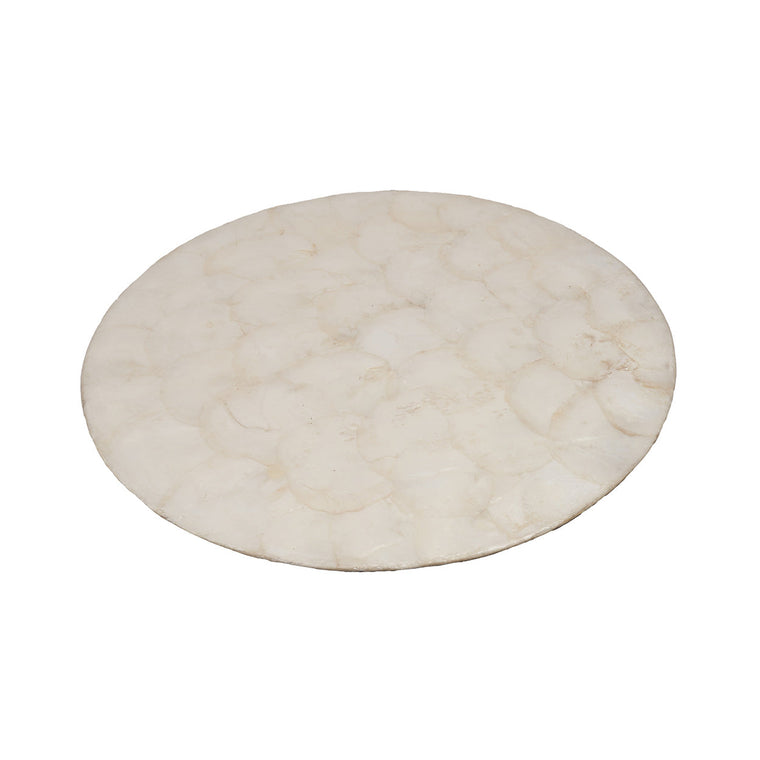 Le Set de Table Nacre - Blanc