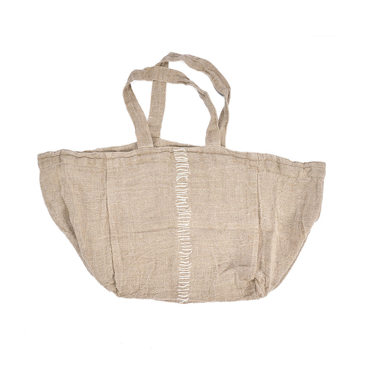 Le sac de courses Tote-ally en lin - Naturel