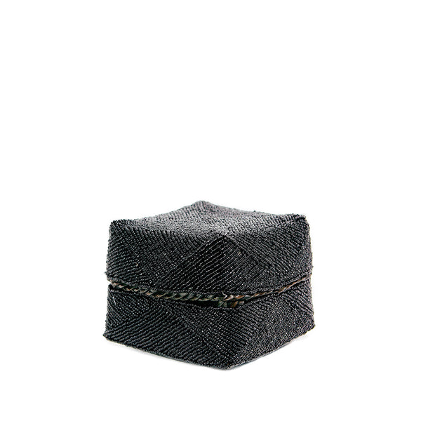 The Beaded Basket - Black - S