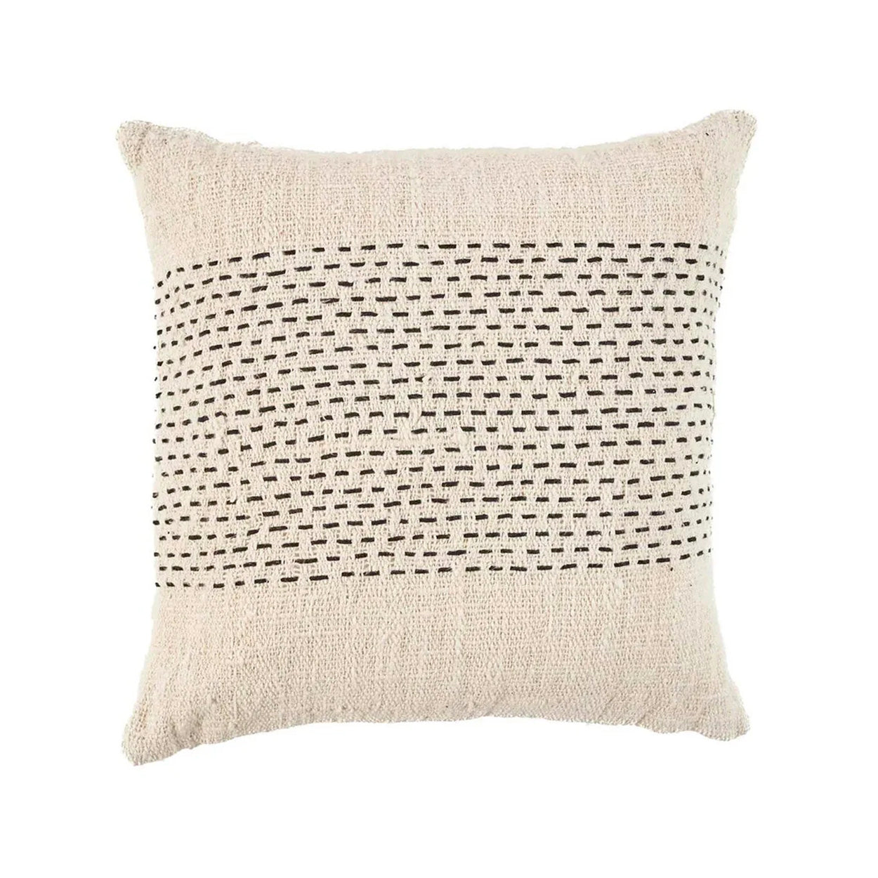 La Housse de Coussin Misty - Noir Naturel