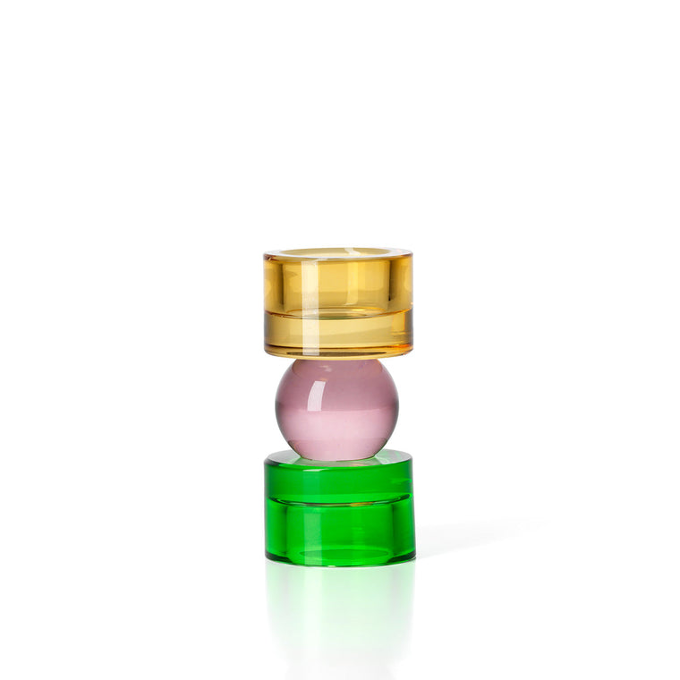 The Solar Jewel Candle Holder - Low