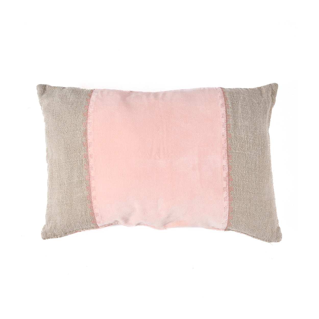 Housse de coussin en velours The Velvet Divorce - Rose naturel - 30x50
