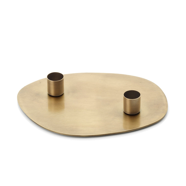 Le bougeoir Glowpad - Or - M