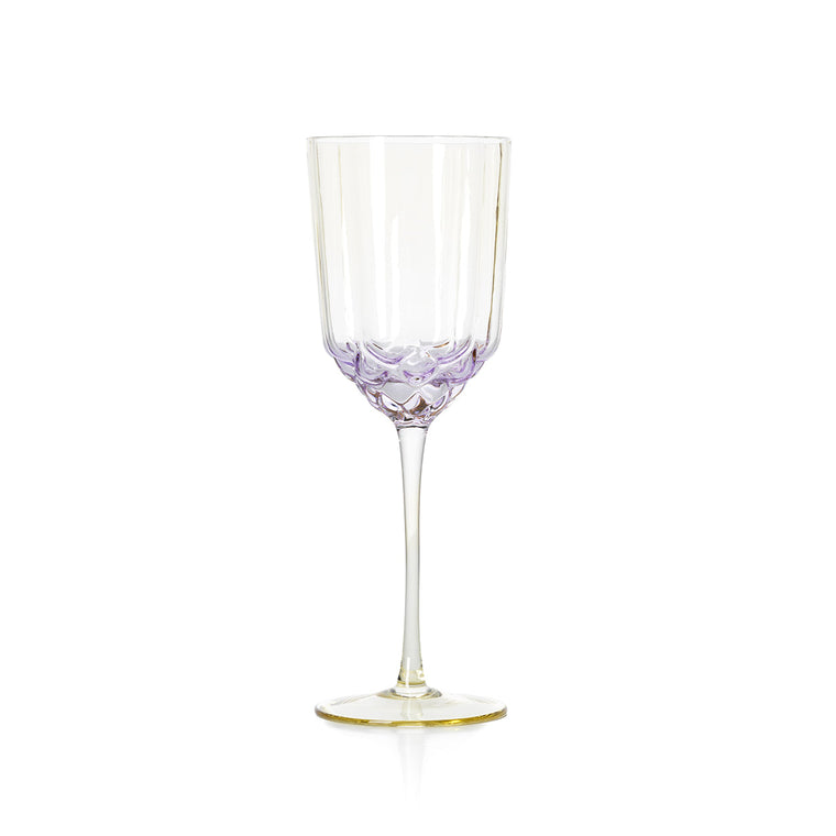 Le verre à vin Blush rose - Rose