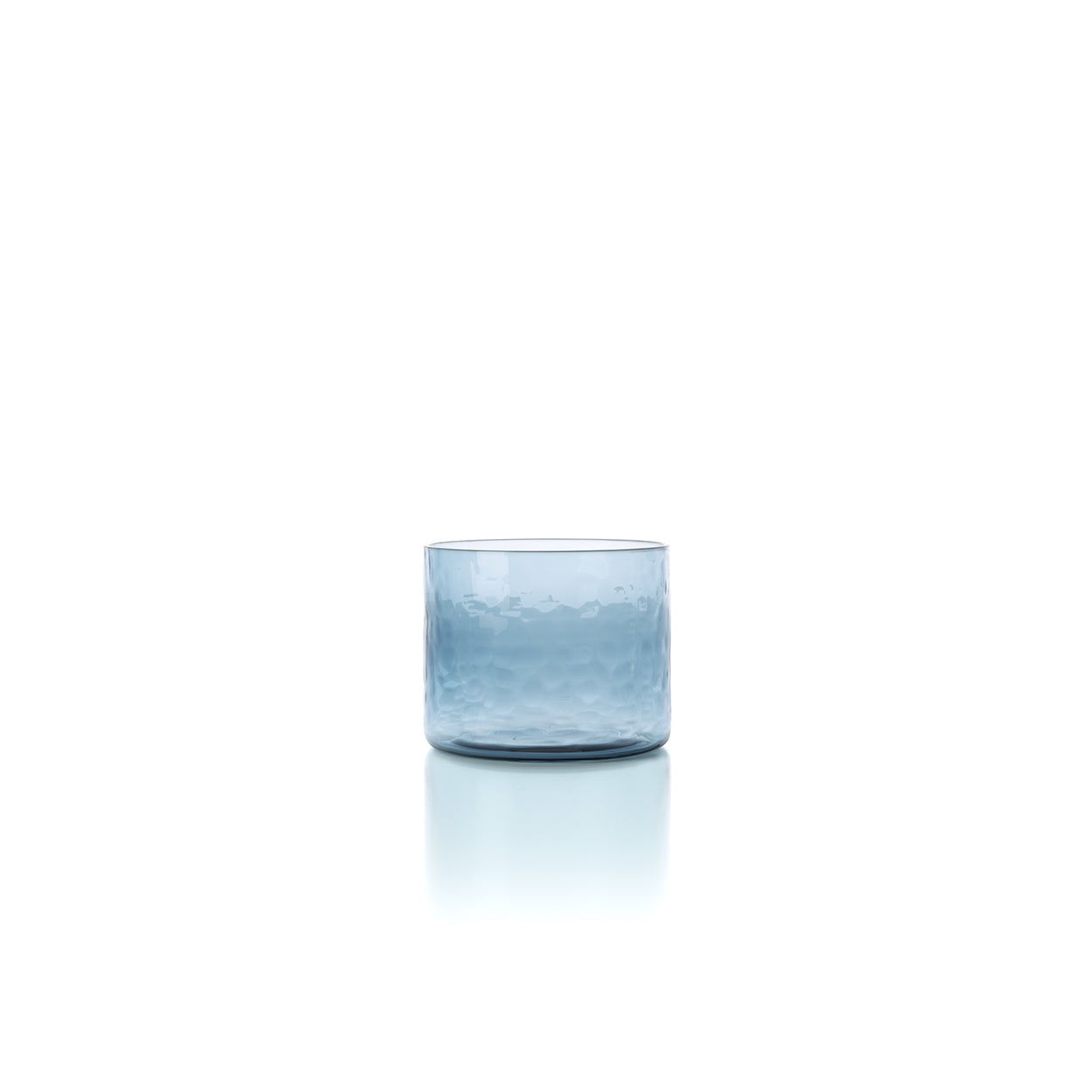 De Azure Gehamerde Lage Tuimelaar - Blauw
