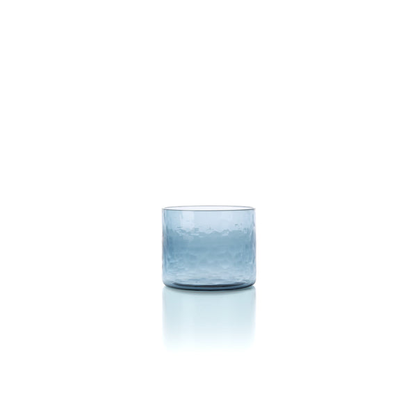 De Azure Gehamerde Lage Tuimelaar - Blauw