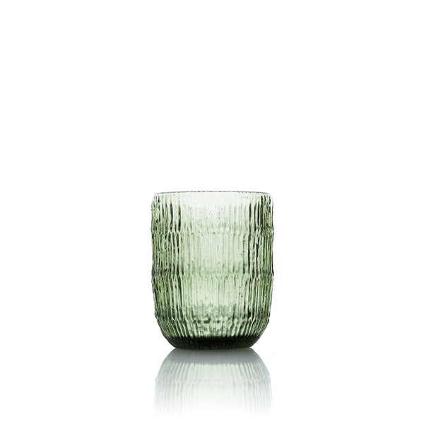 Het Mos Ribbel Waterglas - Groen