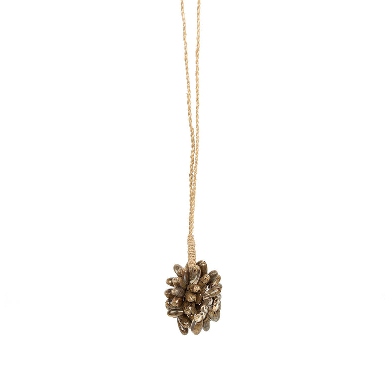 De Bruine Kauri Schelp Kwast