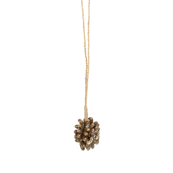 De Bruine Kauri Schelp Kwast