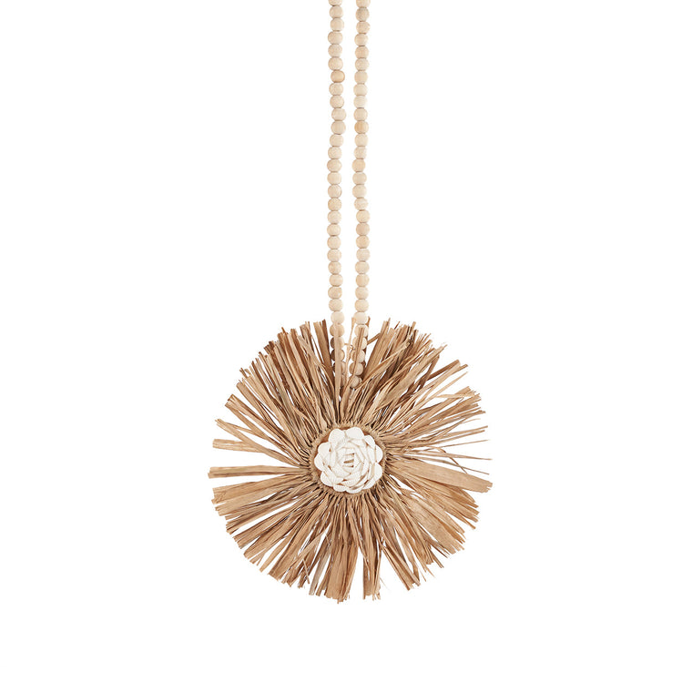 The Raffia Bunga Tassel - Natural