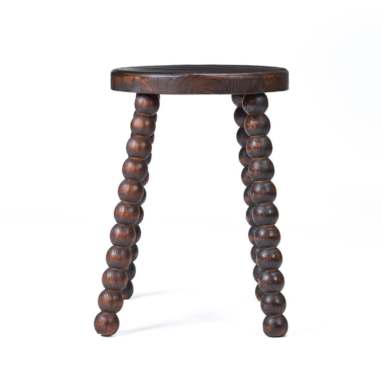 Le tabouret Dango - Noyer foncé