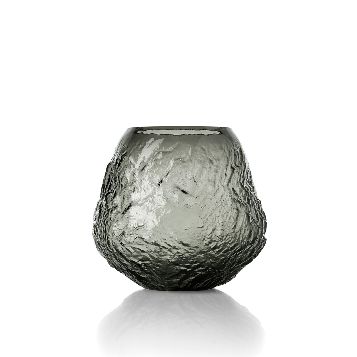 Vase Cratère Terrestre - Noir - G
