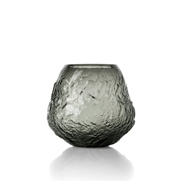 Vase Cratère Terrestre - Noir - G