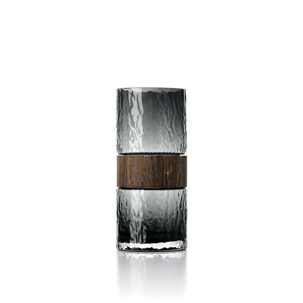 Le Vase Wood You Be Mine - Gris foncé - M
