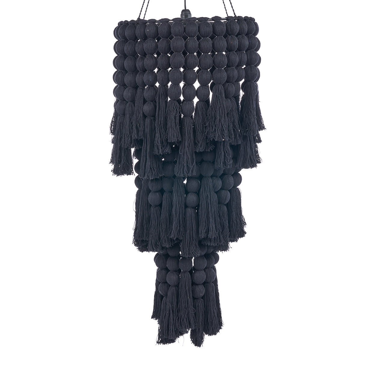 Le lustre en coton Nomad - Noir - XL