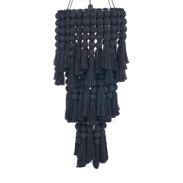 Le lustre en coton Nomad - Noir - XL