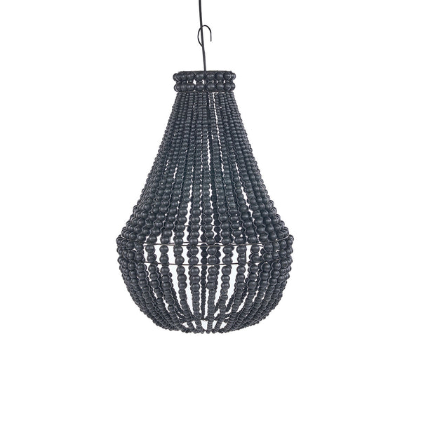 Le lustre goutte d'eau - Noir - M