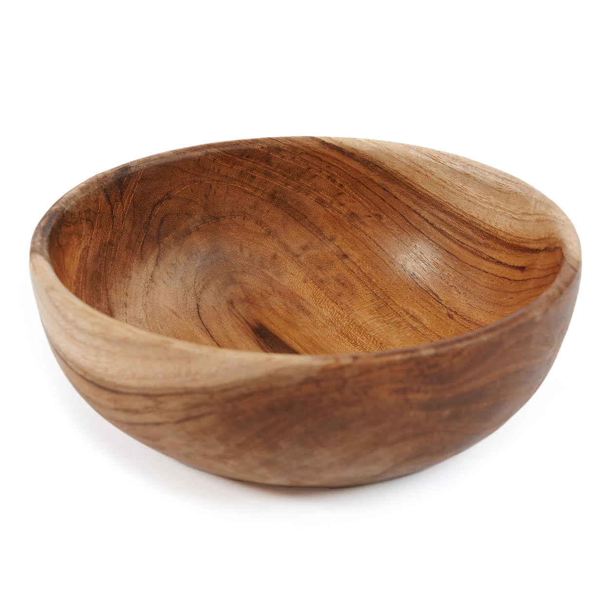 De Teak Wortel Snack Bowl - S