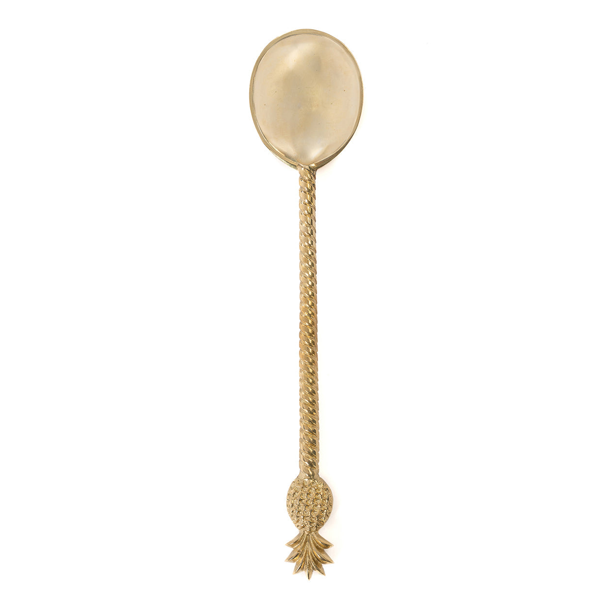 De Ananas Saladelepel - Goud