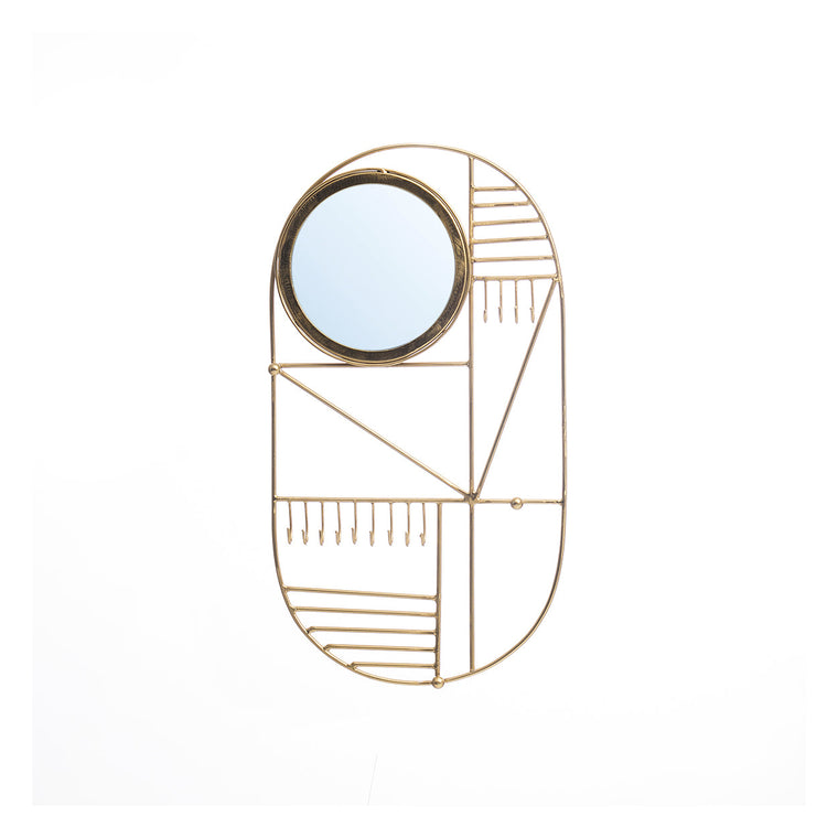 The Do I Look Pretty Wall Hanger - Brass