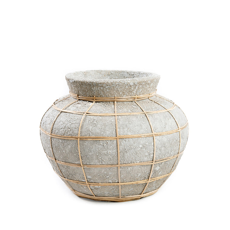 De Belly Vaas - Beton Naturel - S
