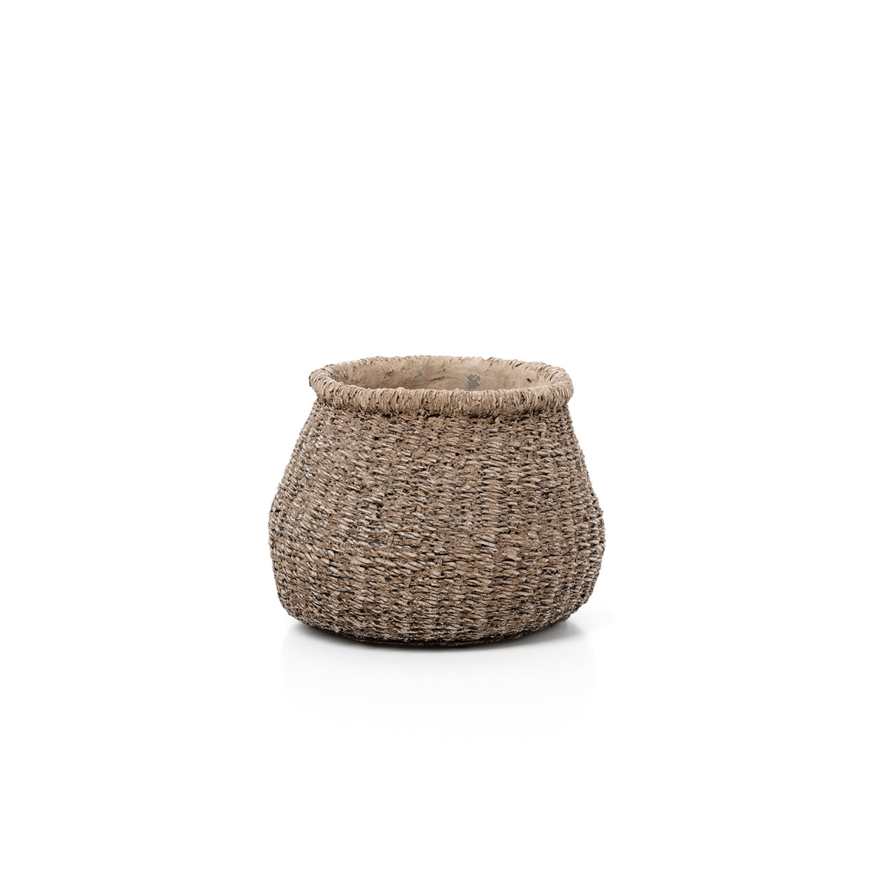 De Faux-Puff Plantenbak - Bruin - S