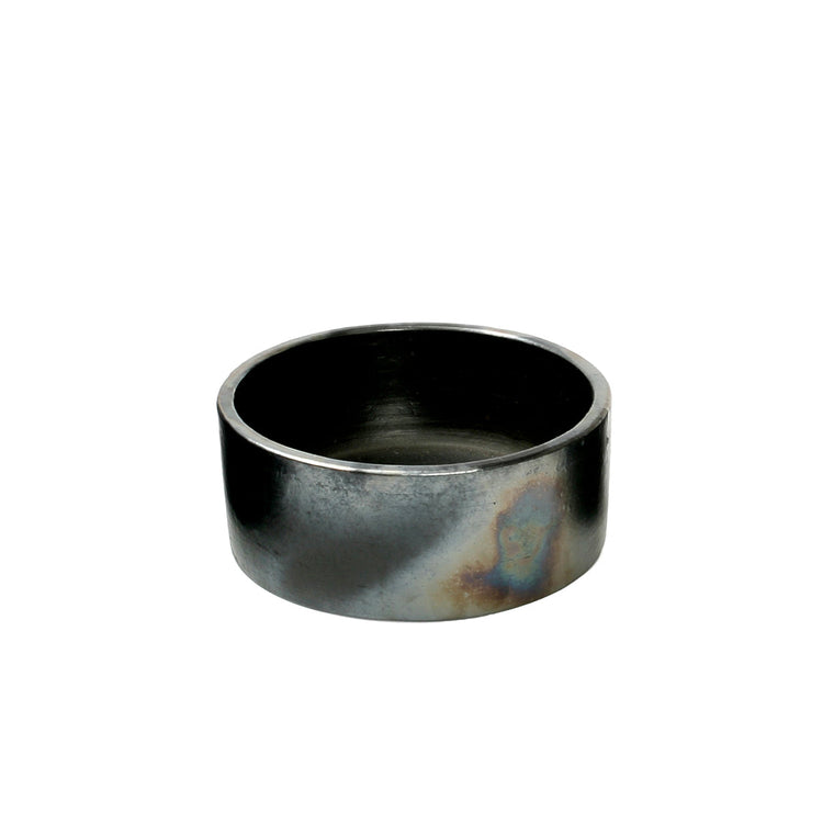 The Burned Cylinder Dish - Black - M