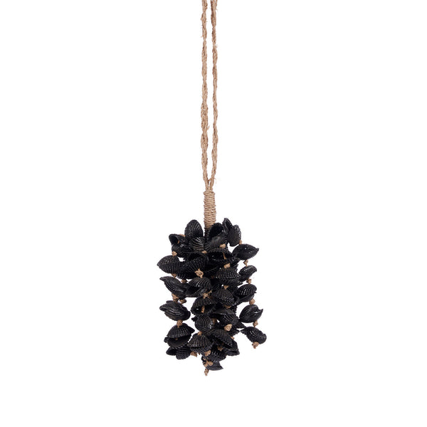 Le Pompon Coquillage de Minuit - Noir