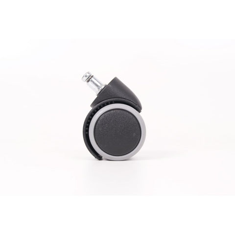 5x Workliving Bureaustoel Wielen 11mm/50mm - Harde Wielen - Zachte Vloer - Belast Geremd