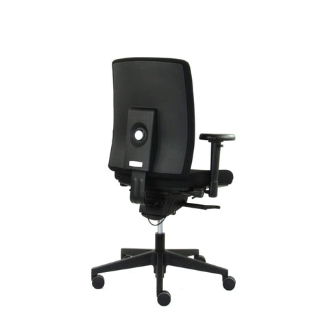 Workliving NPR1813 Ramblas Comfort Black Edition - Chaise de bureau design ergonomique ARBO