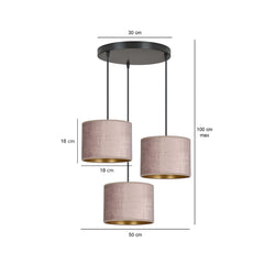 HILDE 3 BL PREMIUM ROSE