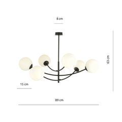 HUNTER 6 BLACK/OPAL
