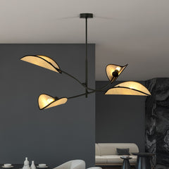 LOTUS 4 BLACK/RATTAN