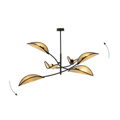 LOTUS 6 BLACK/RATTAN