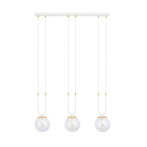 GLAM 3 WHITE/TRANSPARENT