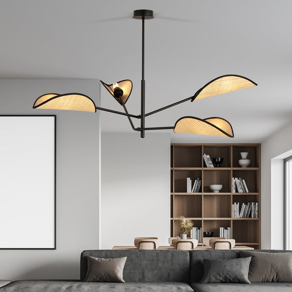 VENE 4 BLACK/RATTAN