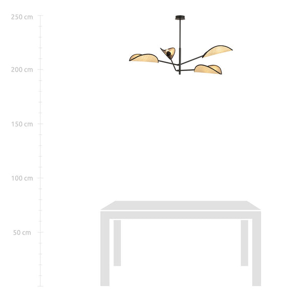 VENE 4 BLACK/RATTAN