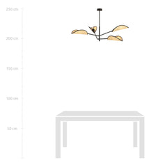 VENE 4 BLACK/RATTAN
