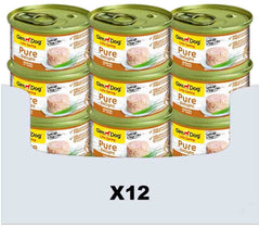 GIMDOG LITTLE DARLING PURE DELIGHT POULET 12x85 g