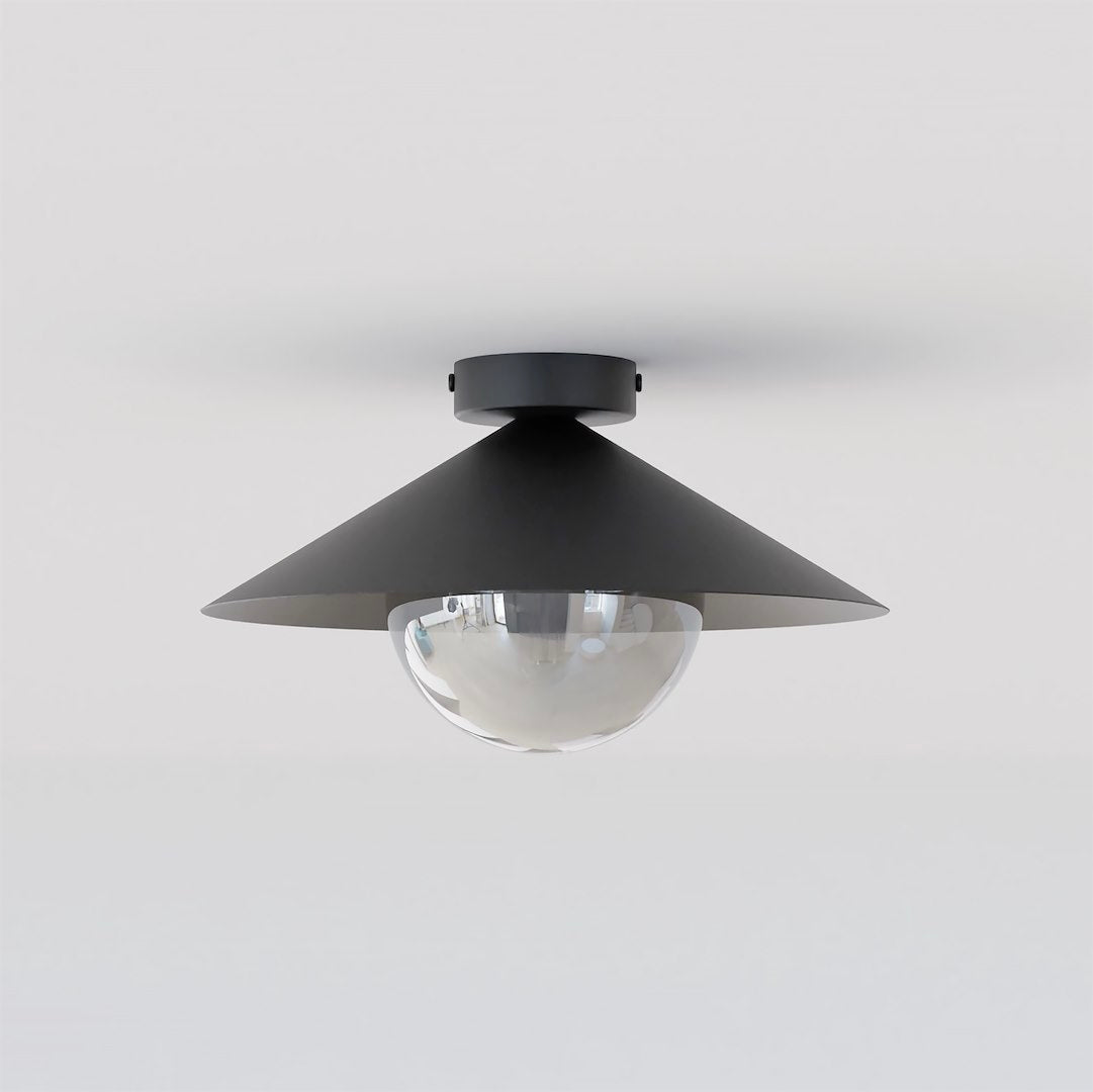 MONO 1S CEILING LIGHT BLACK GRAPHITE