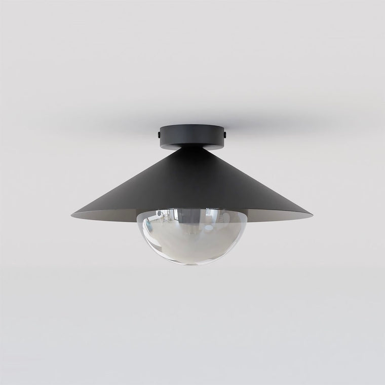 MONO 1S CEILING LIGHT BLACK GRAPHITE