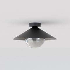 MONO 1S CEILING LIGHT BLACK GRAPHITE