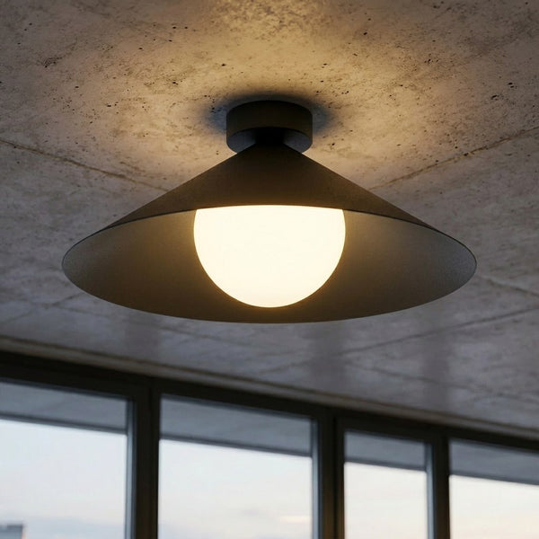 MONO 1M CEILING LIGHT BLACK OPAL - 5