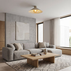 MONO 1M CEILING LIGHT MOCHA AMBER - 4