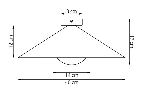MONO 1M CEILING LIGHT MOCHA AMBER - 8