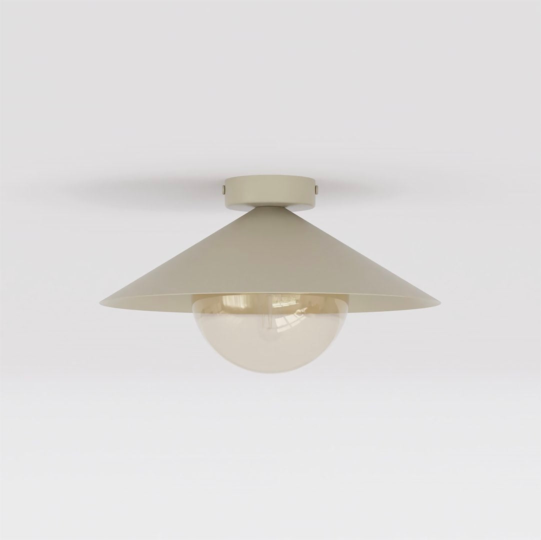 MONO 1S CEILING LIGHT MOCHA AMBER